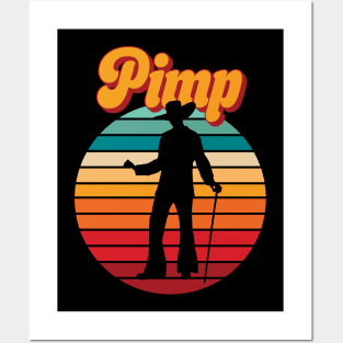 Retro Pimp Posters and Art